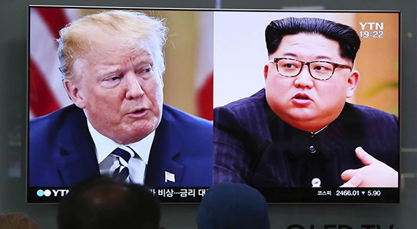 US President Donald Trump and North Korean Leader Kim Jung-Un